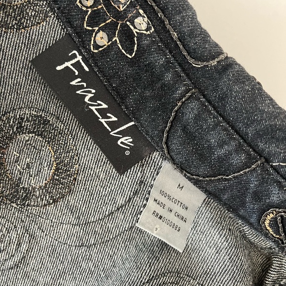 Embroidered Denim Jacket - Picture 6 of 9